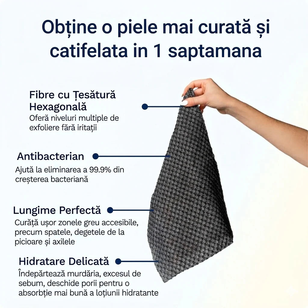 HADORA – Prosop Exfoliant Antibacterian pentru Duș